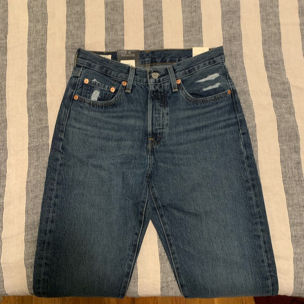 LEVI’S DENIM RARE ALWAYS SOLD-OUT COLOR/STYLE! OG 501’s in “Sunday Morning Sky”